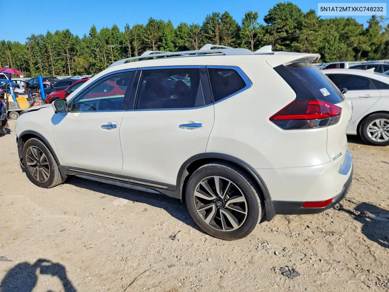 2019 NISSAN ROGUE VIN 5N1AT2MTXKC748232 — фото 2