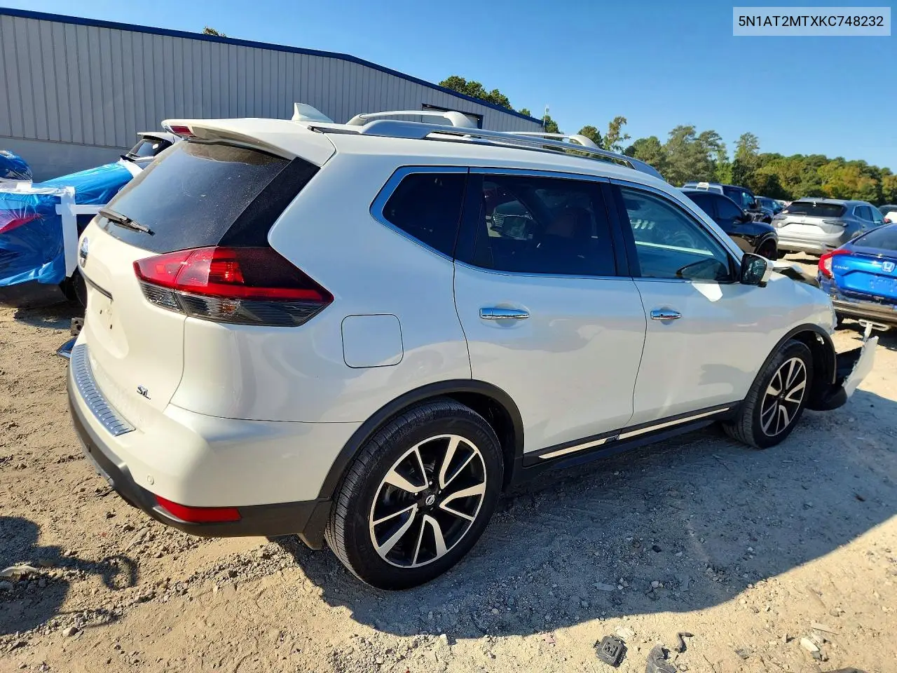 2019 NISSAN ROGUE VIN 5N1AT2MTXKC748232 — фото 3