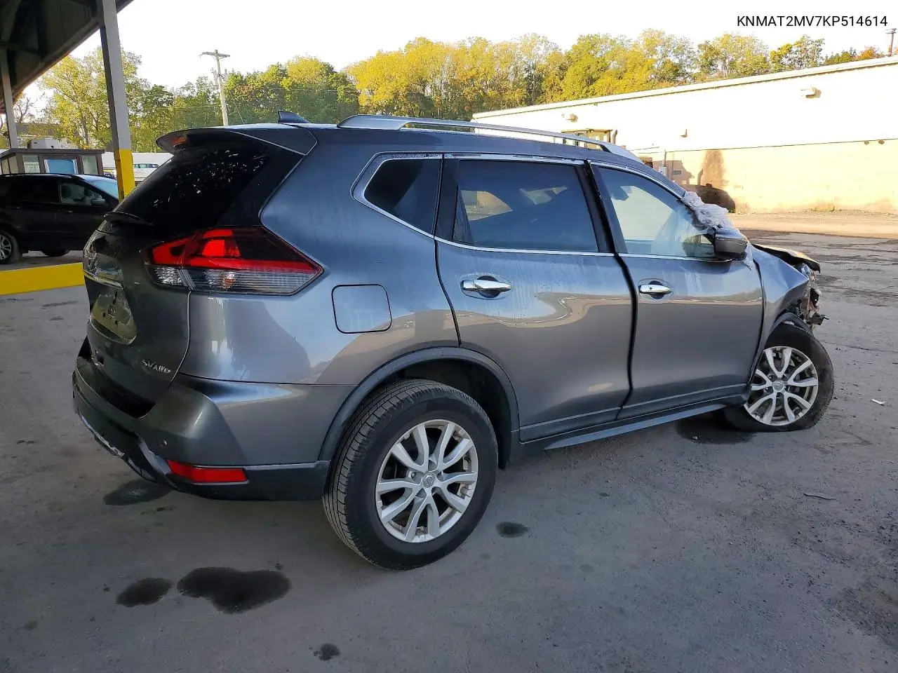 2019 NISSAN ROGUE VIN KNMAT2MV7KP514614 — фото 3