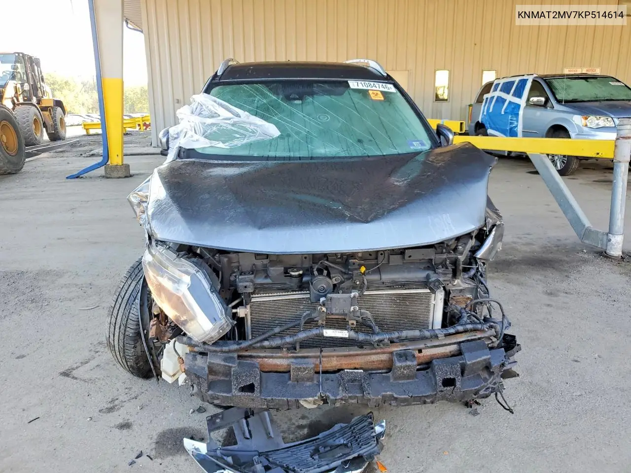 2019 NISSAN ROGUE VIN KNMAT2MV7KP514614 — фото 5