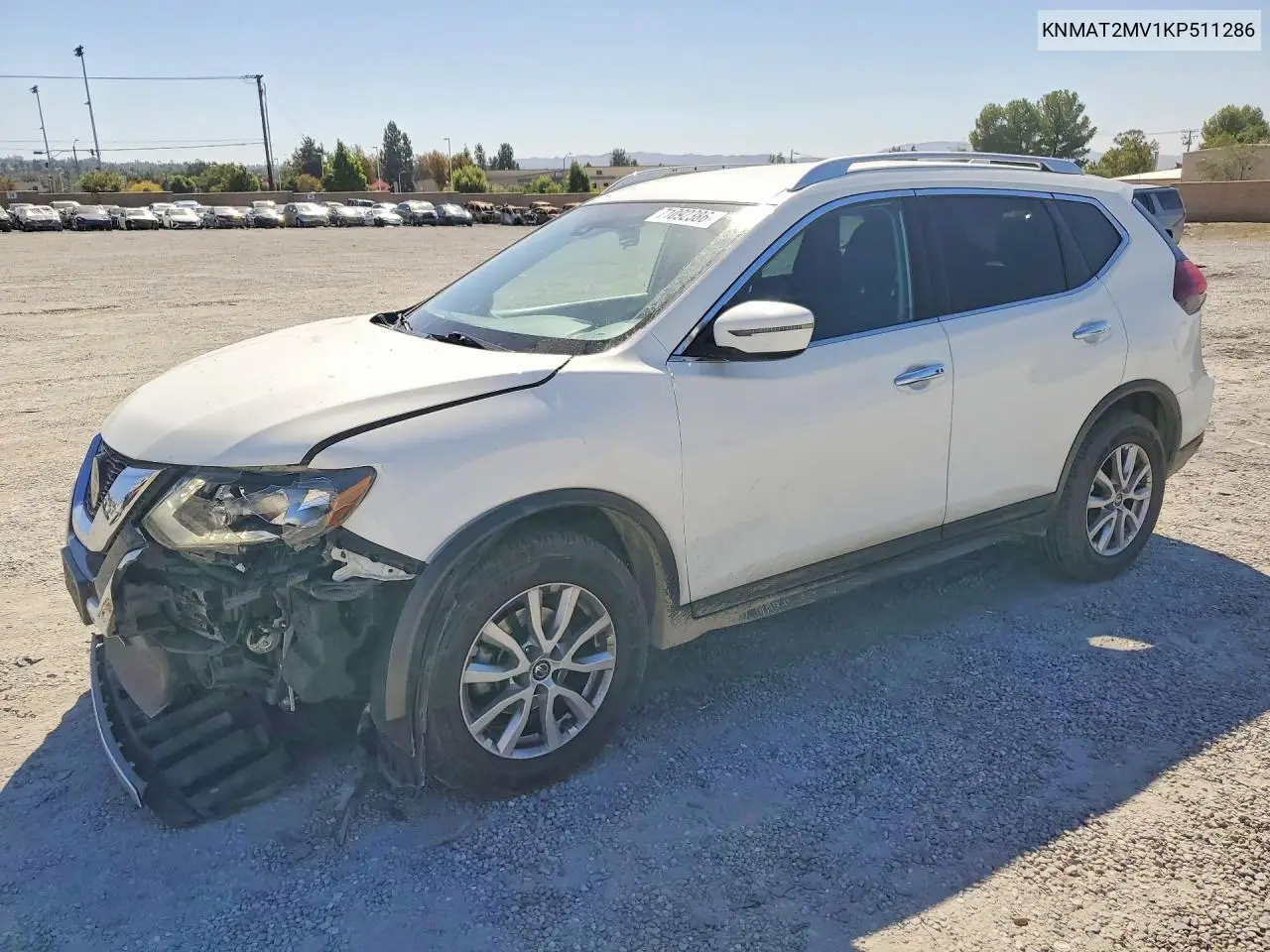 NISSAN ROGUE 2019, VIN KNMAT2MV1KP511286