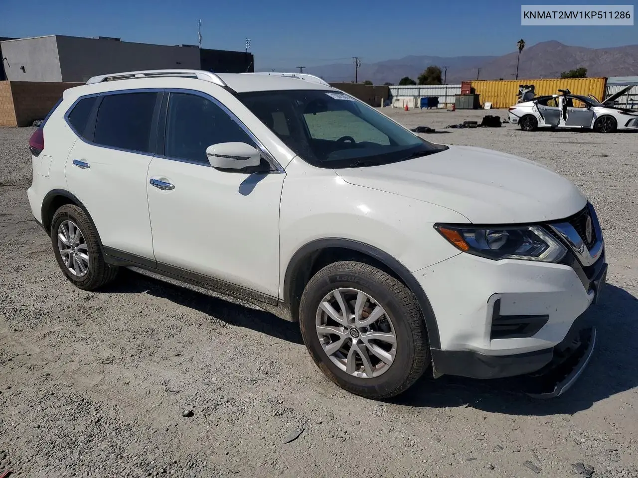 2019 NISSAN ROGUE VIN KNMAT2MV1KP511286 — фото 4
