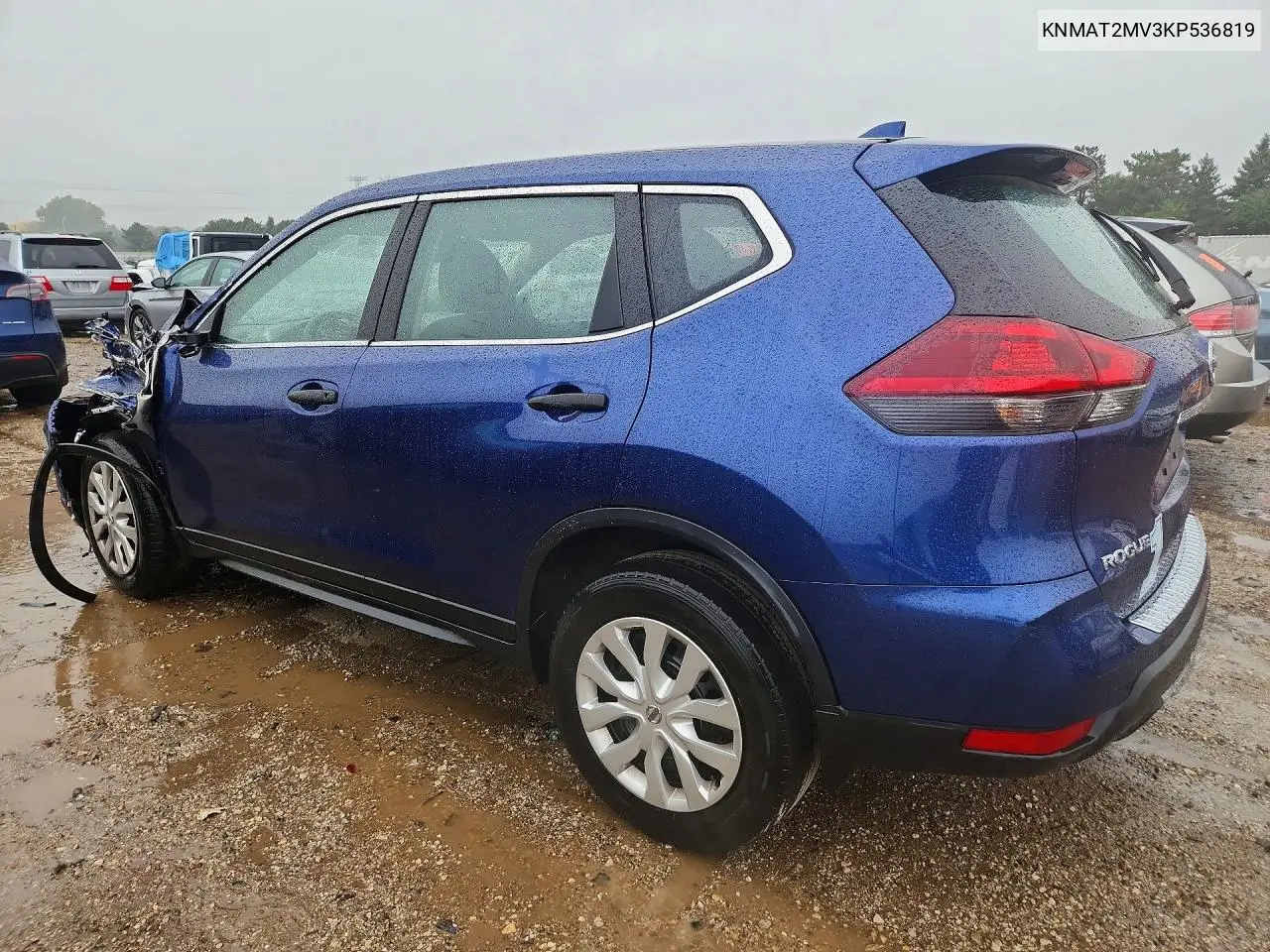 2019 NISSAN ROGUE VIN KNMAT2MV3KP536819 — фото 2