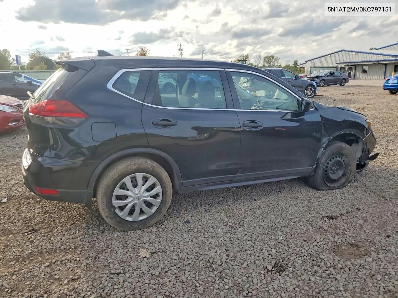 2019 NISSAN ROGUE VIN 5N1AT2MV0KC797151 — фото 3