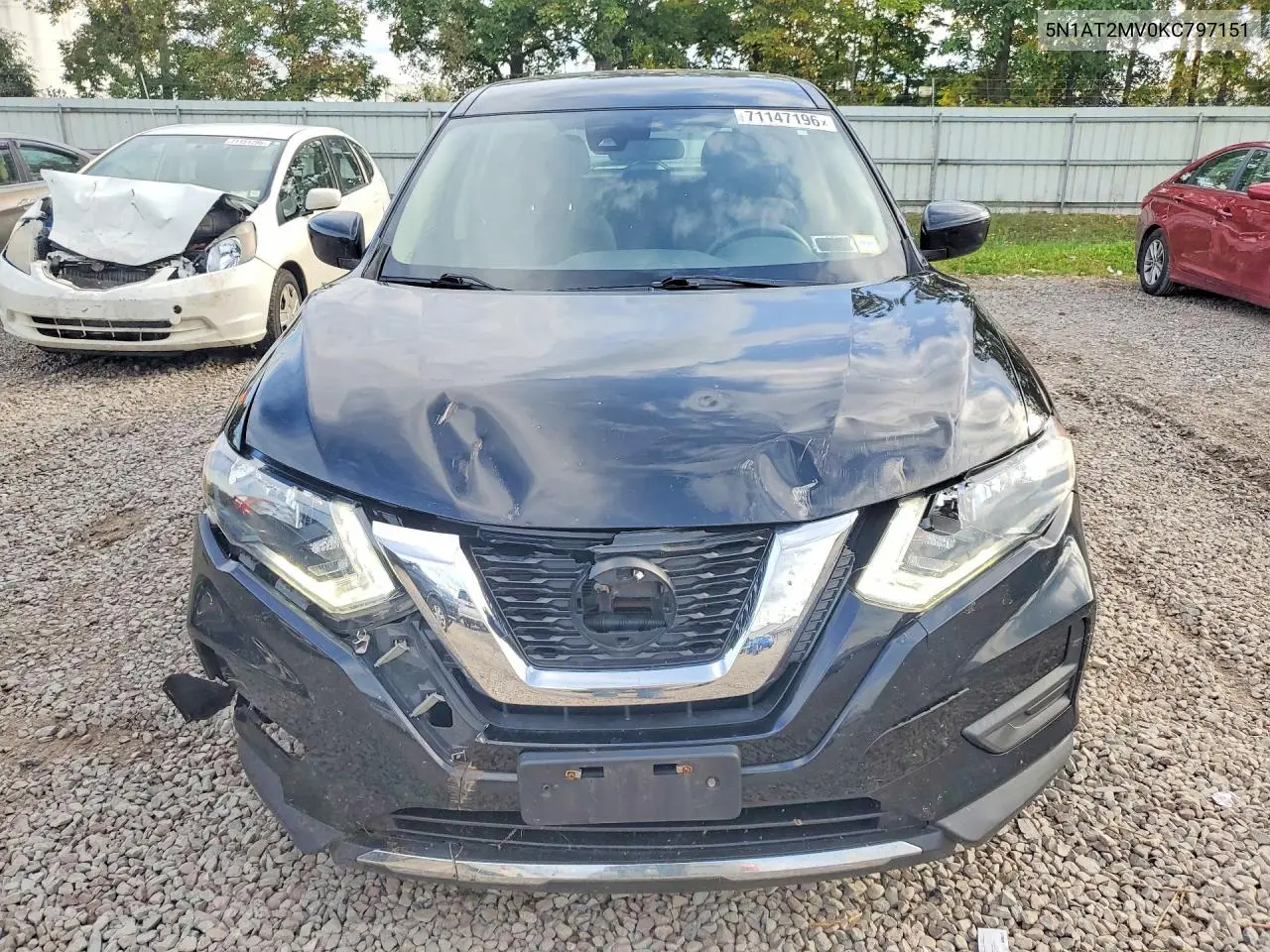 2019 NISSAN ROGUE VIN 5N1AT2MV0KC797151 — фото 5