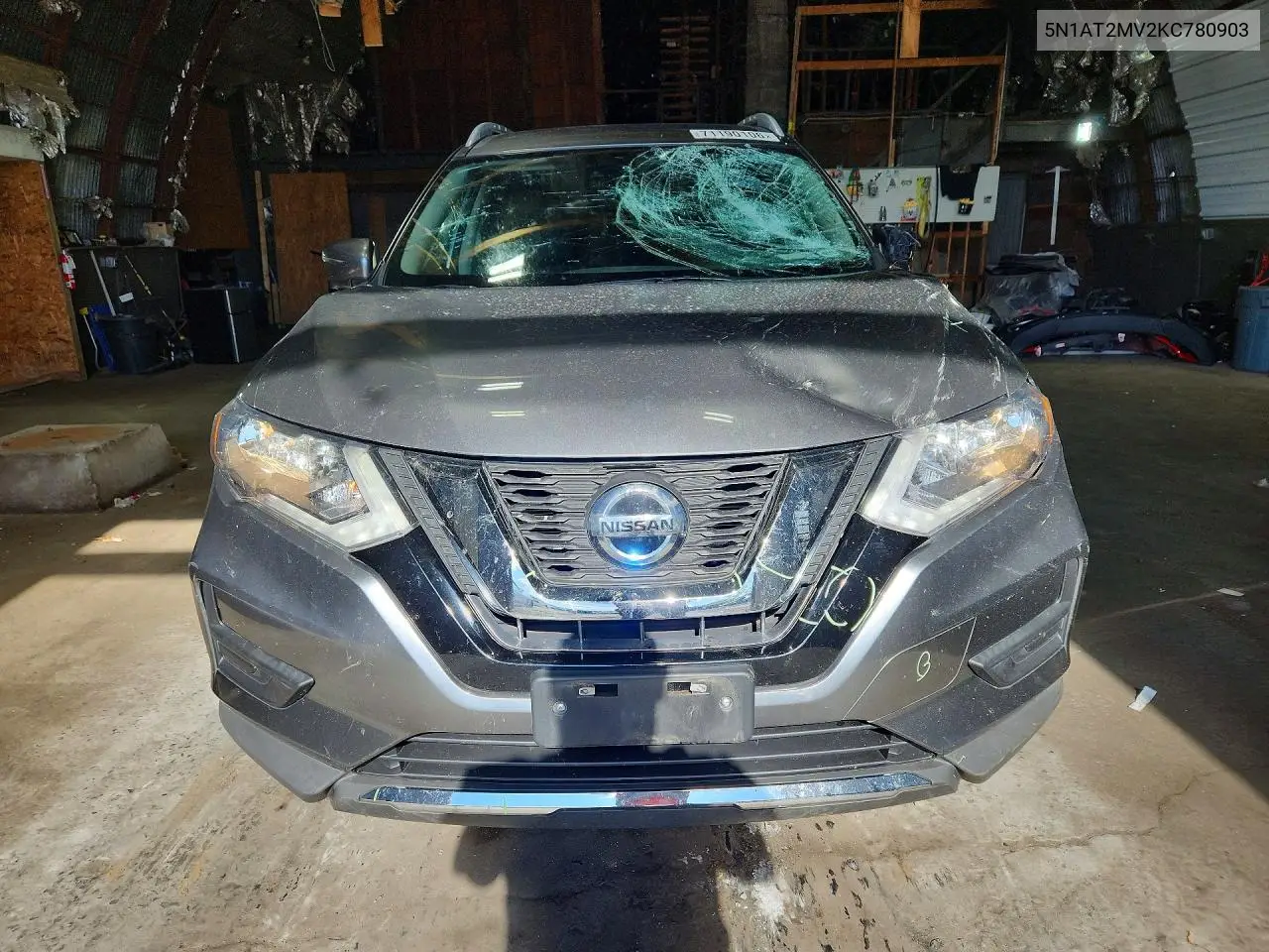 2019 NISSAN ROGUE VIN 5N1AT2MV2KC780903 — фото 5