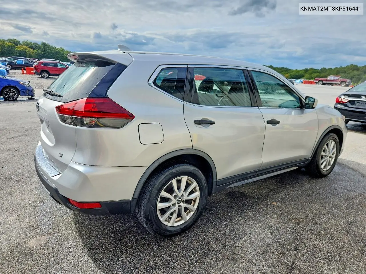2019 NISSAN ROGUE VIN KNMAT2MT3KP516441 — фото 3