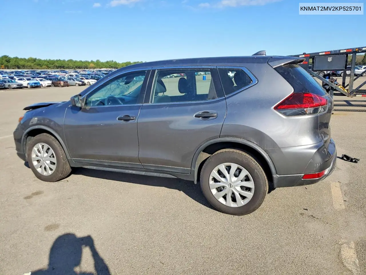 2019 NISSAN ROGUE VIN KNMAT2MV2KP525701 — фото 2