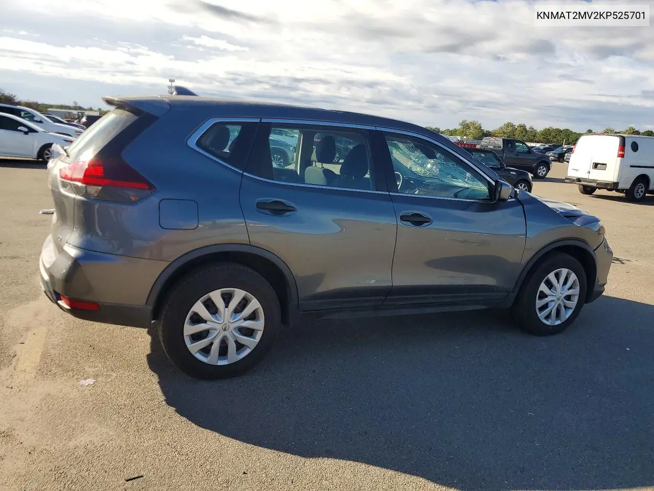 2019 NISSAN ROGUE VIN KNMAT2MV2KP525701 — фото 3