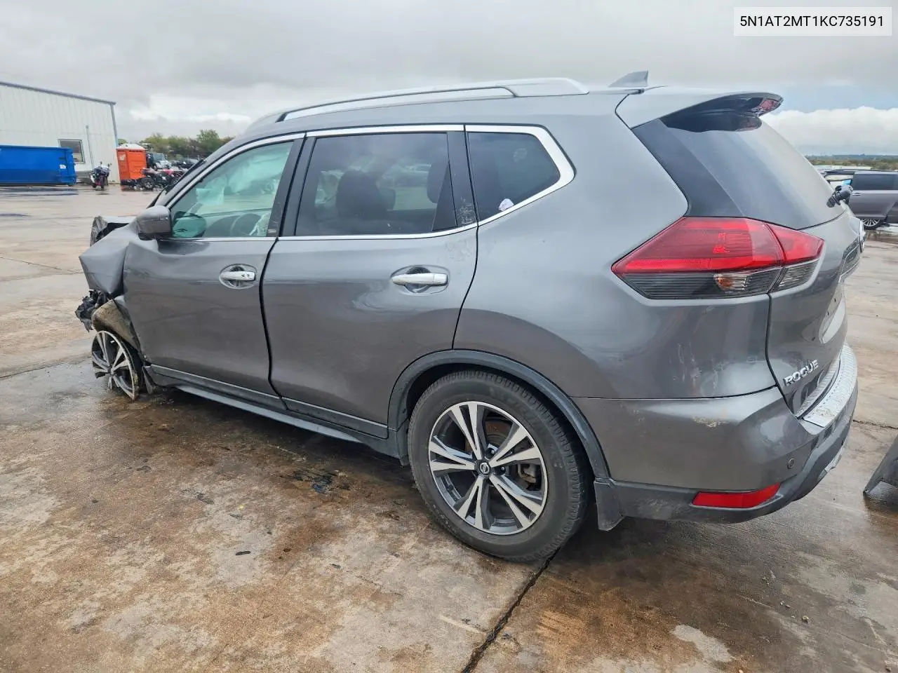 2019 NISSAN ROGUE VIN 5N1AT2MT1KC735191 — фото 2