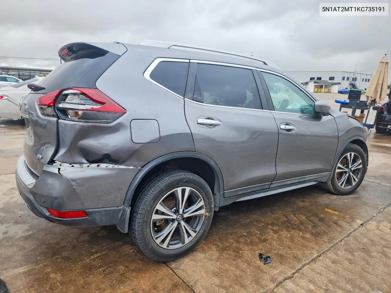 2019 NISSAN ROGUE VIN 5N1AT2MT1KC735191 — фото 3