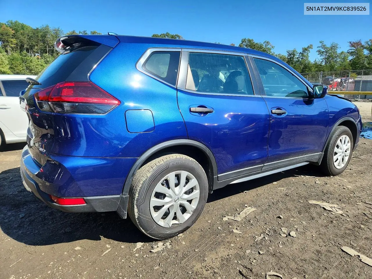 2019 NISSAN ROGUE VIN 5N1AT2MV9KC839526 — фото 3