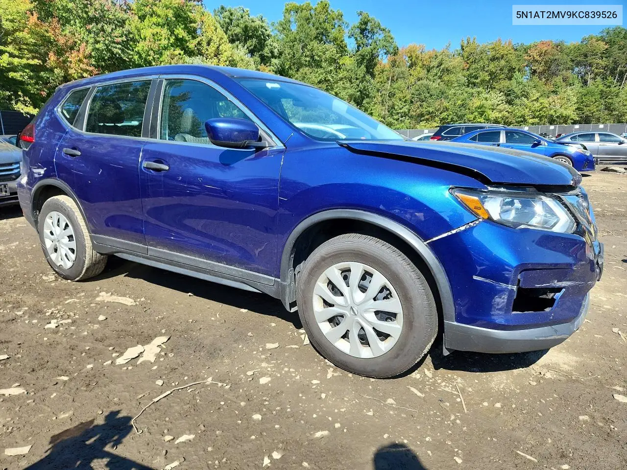 2019 NISSAN ROGUE VIN 5N1AT2MV9KC839526 — фото 4