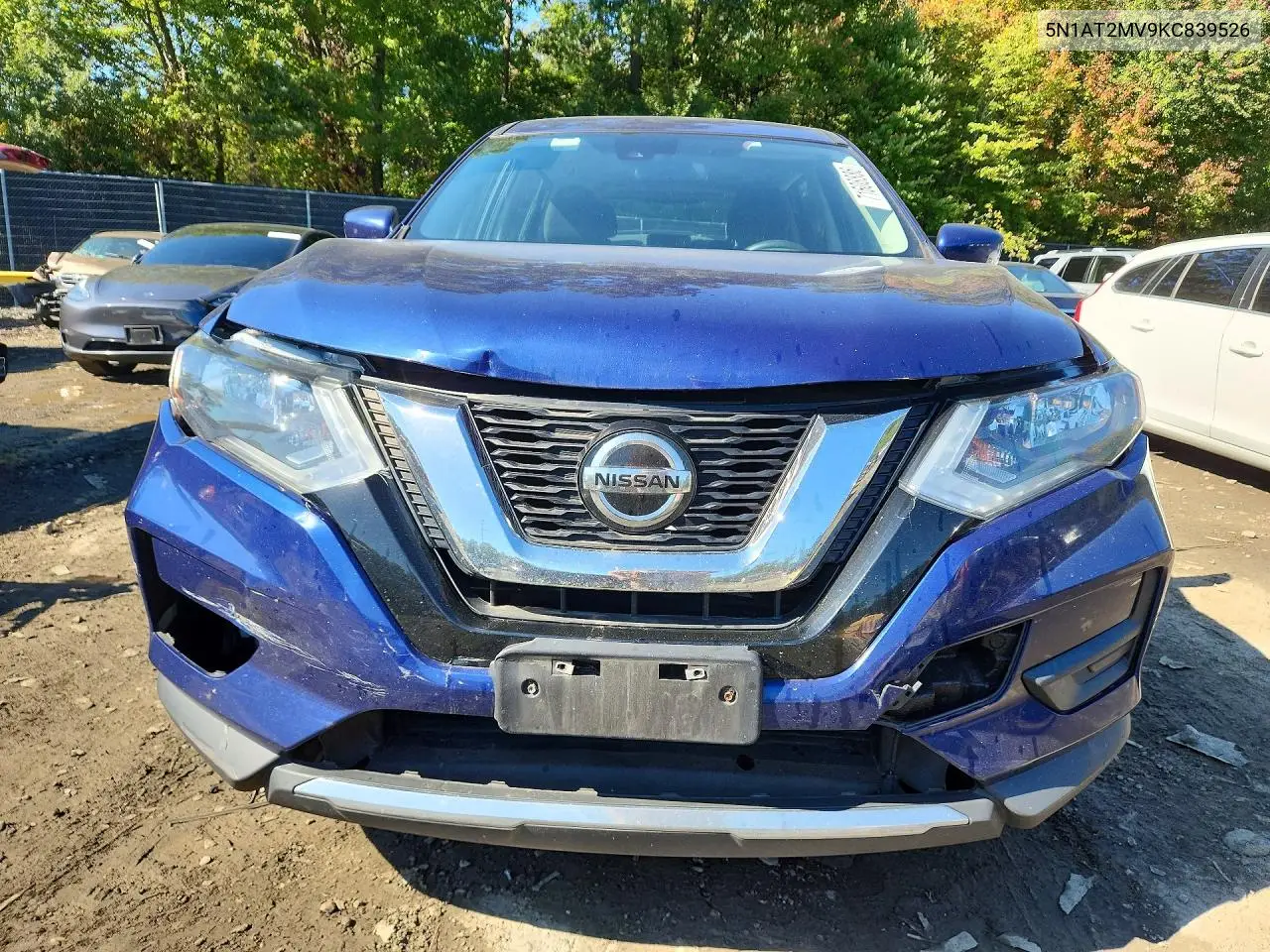2019 NISSAN ROGUE VIN 5N1AT2MV9KC839526 — фото 5
