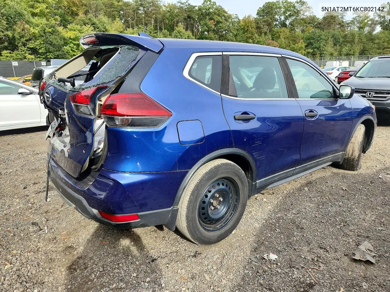 2019 NISSAN ROGUE VIN 5N1AT2MT6KC802142 — фото 3