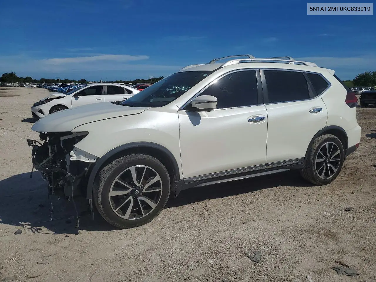 NISSAN ROGUE 2019, VIN 5N1AT2MT0KC833919