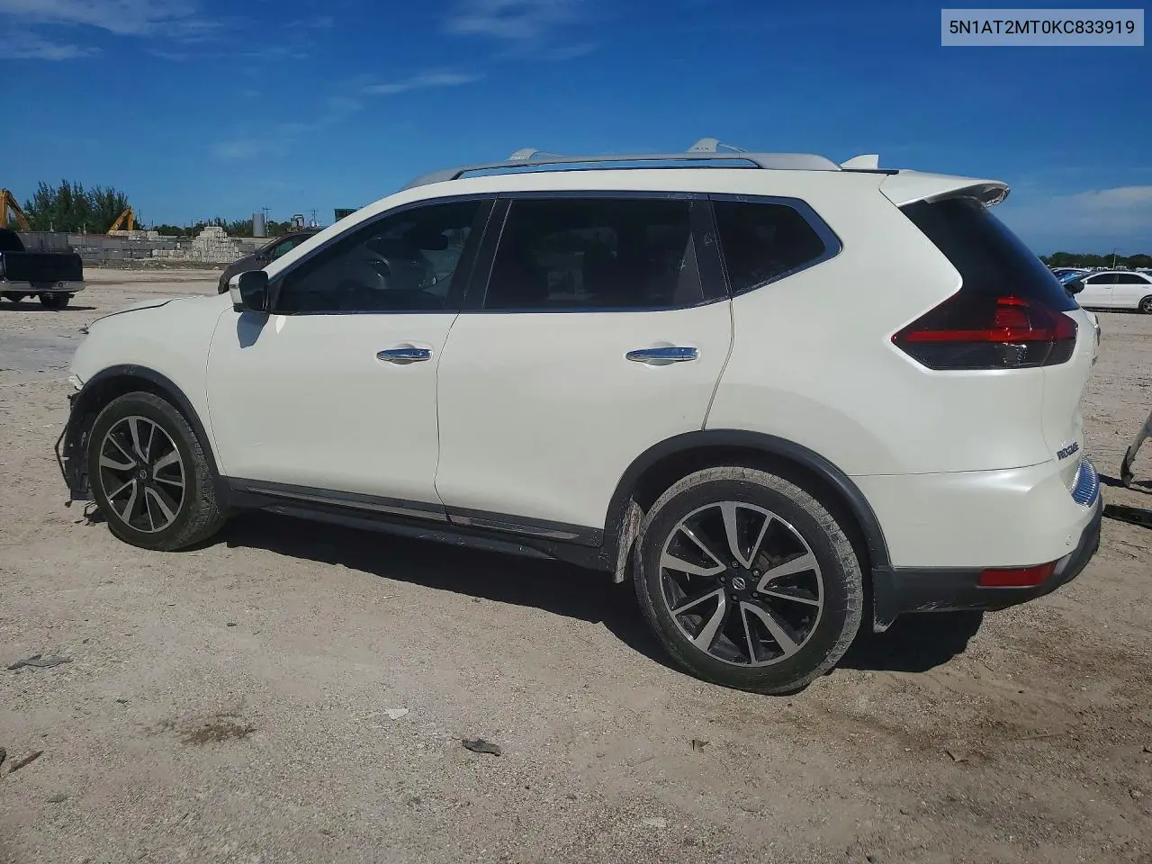 2019 NISSAN ROGUE VIN 5N1AT2MT0KC833919 — фото 2