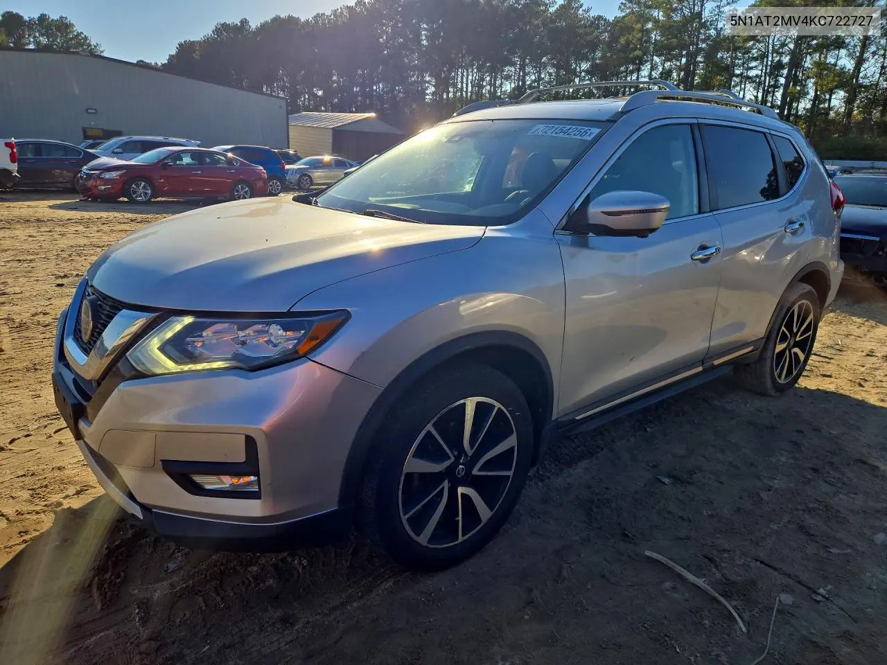 NISSAN ROGUE 2019, VIN 5N1AT2MV4KC722727
