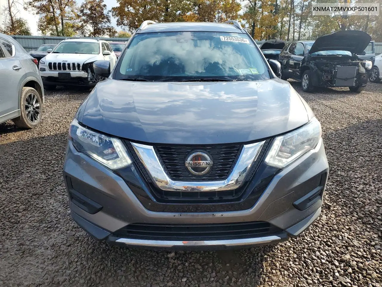 2019 NISSAN ROGUE VIN KNMAT2MVXKP501601 — фото 5