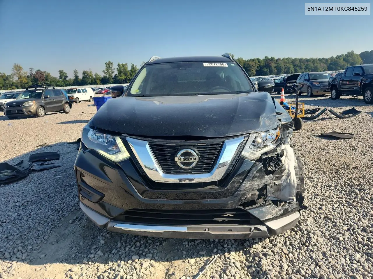 2019 NISSAN ROGUE VIN 5N1AT2MT0KC845259 — фото 5