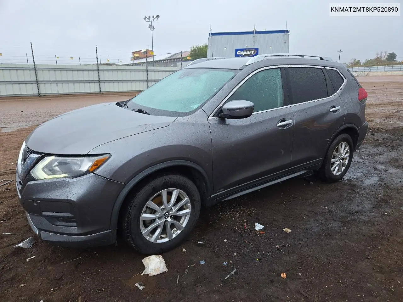 NISSAN ROGUE 2019, VIN KNMAT2MT8KP520890