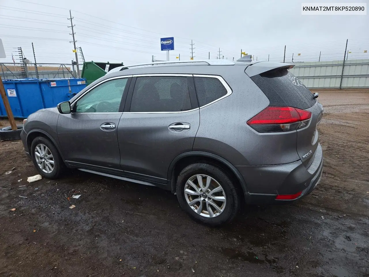 2019 NISSAN ROGUE VIN KNMAT2MT8KP520890 — фото 2