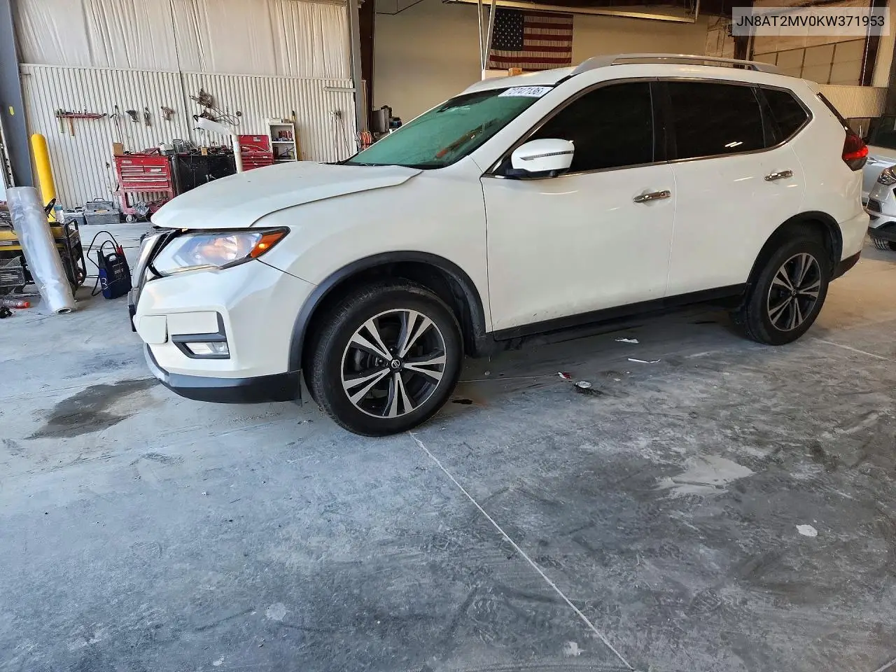 NISSAN ROGUE 2019, VIN JN8AT2MV0KW371953