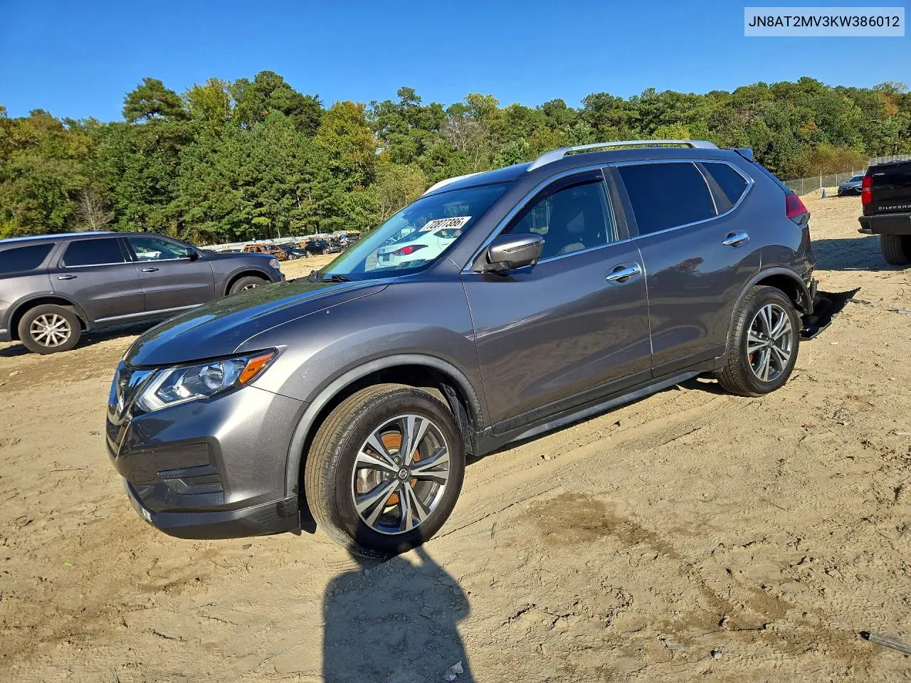 NISSAN ROGUE 2019, VIN JN8AT2MV3KW386012