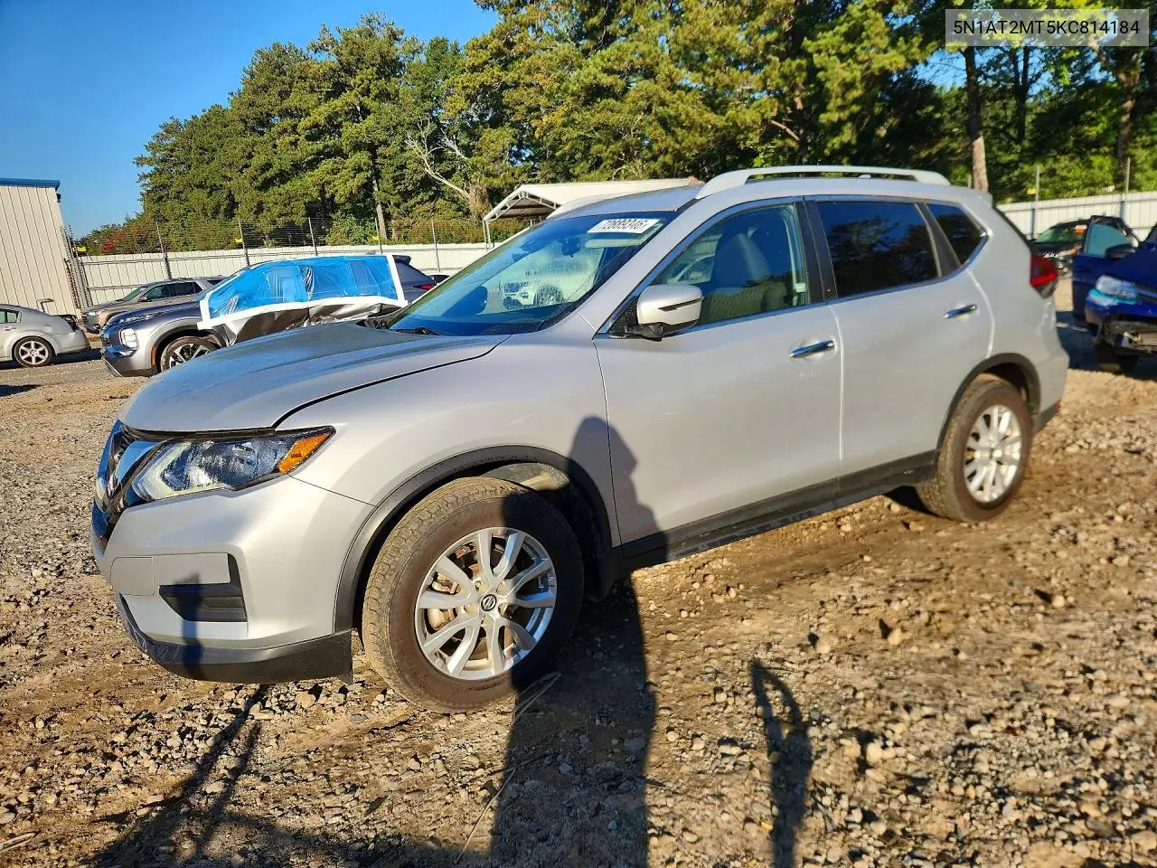 NISSAN ROGUE 2019, VIN 5N1AT2MT5KC814184