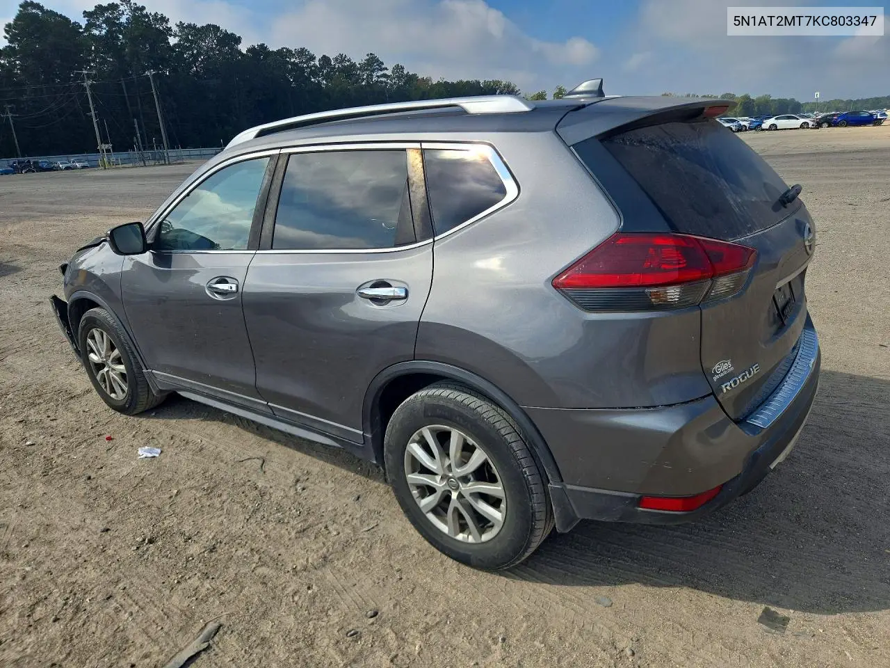 2019 NISSAN ROGUE VIN 5N1AT2MT7KC803347 — фото 2