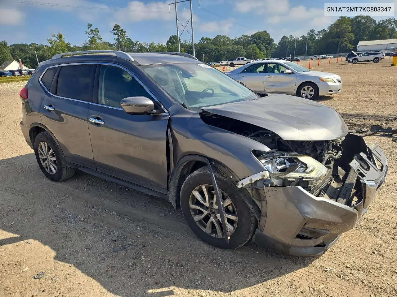 2019 NISSAN ROGUE VIN 5N1AT2MT7KC803347 — фото 4