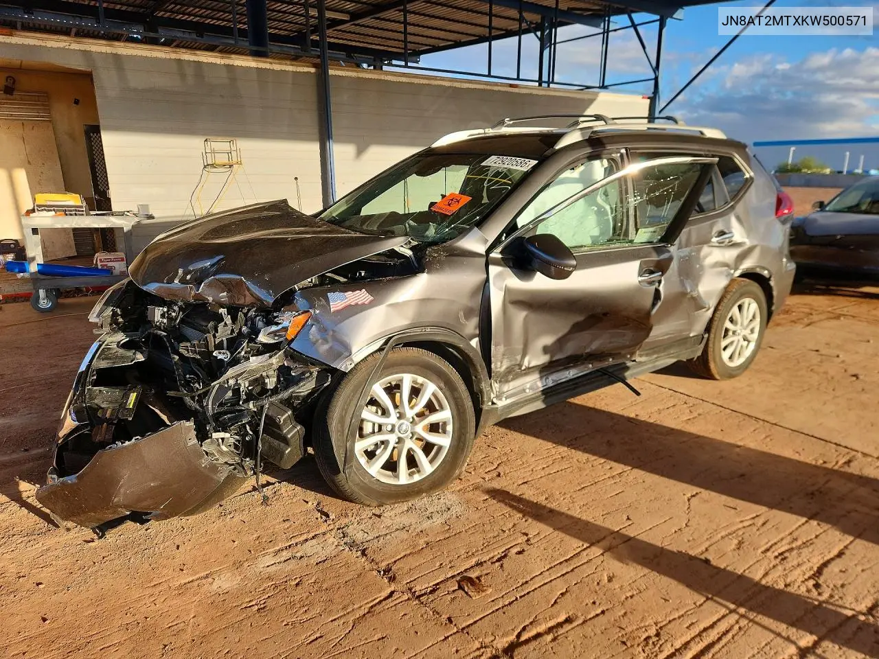 NISSAN ROGUE 2019, VIN JN8AT2MTXKW500571