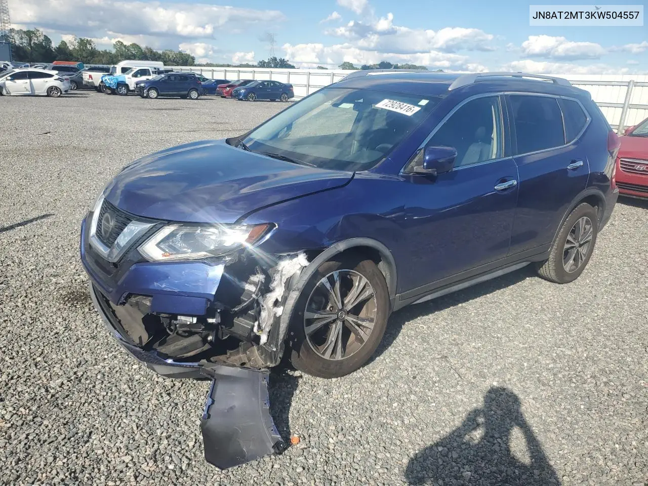 NISSAN ROGUE 2019, VIN JN8AT2MT3KW504557