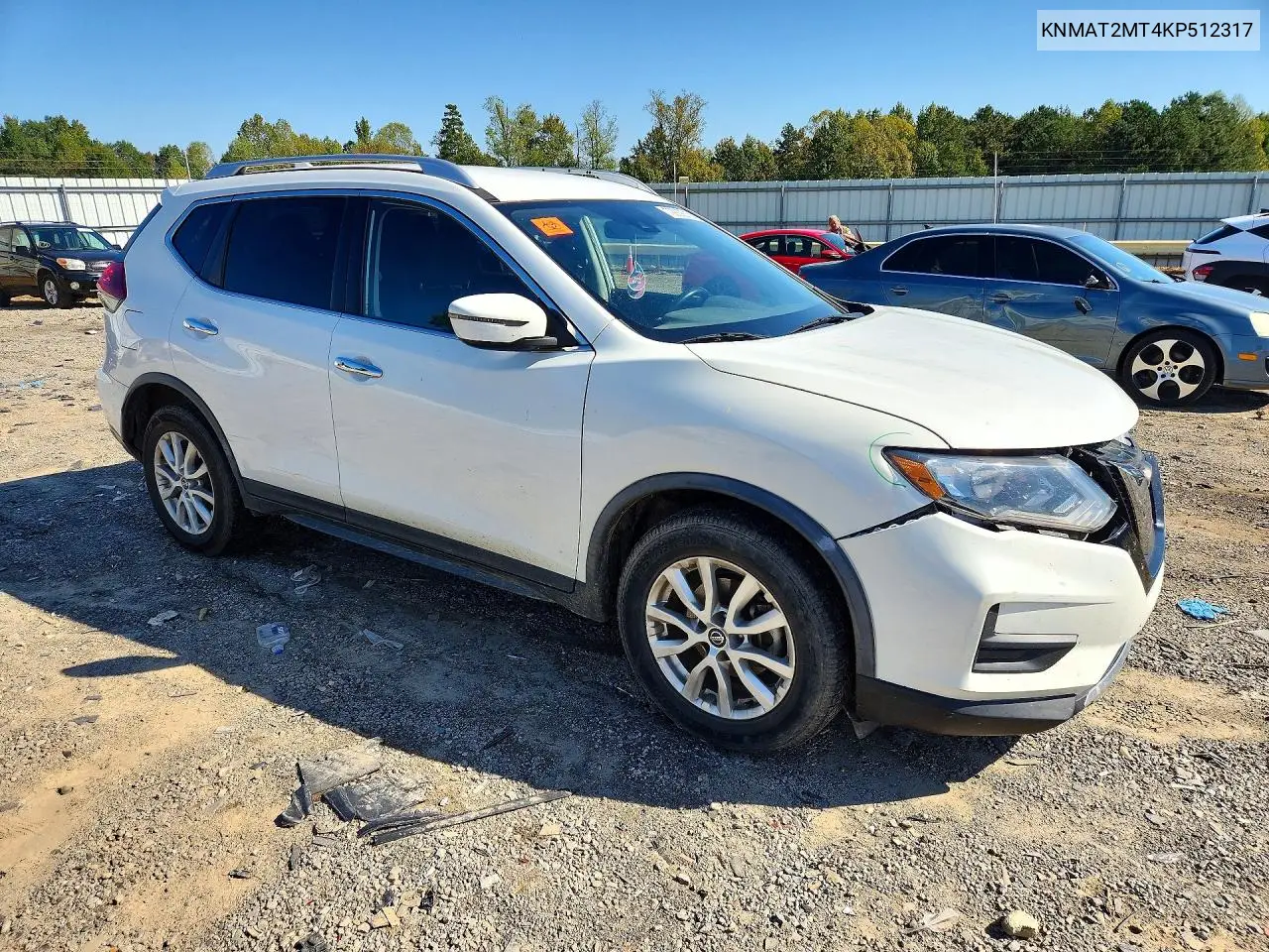 2019 NISSAN ROGUE VIN KNMAT2MT4KP512317 — фото 4