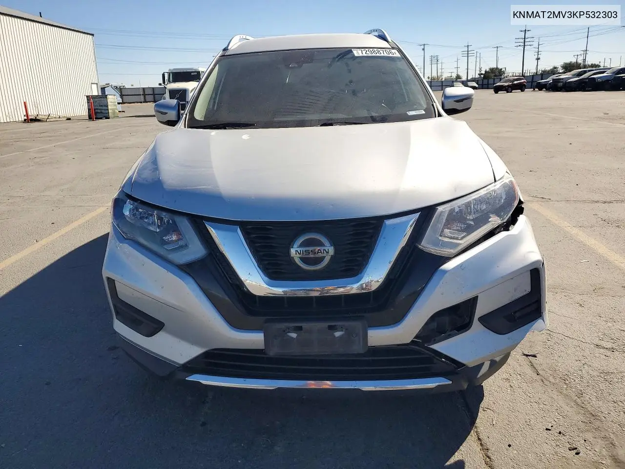 2019 NISSAN ROGUE VIN KNMAT2MV3KP532303 — фото 5