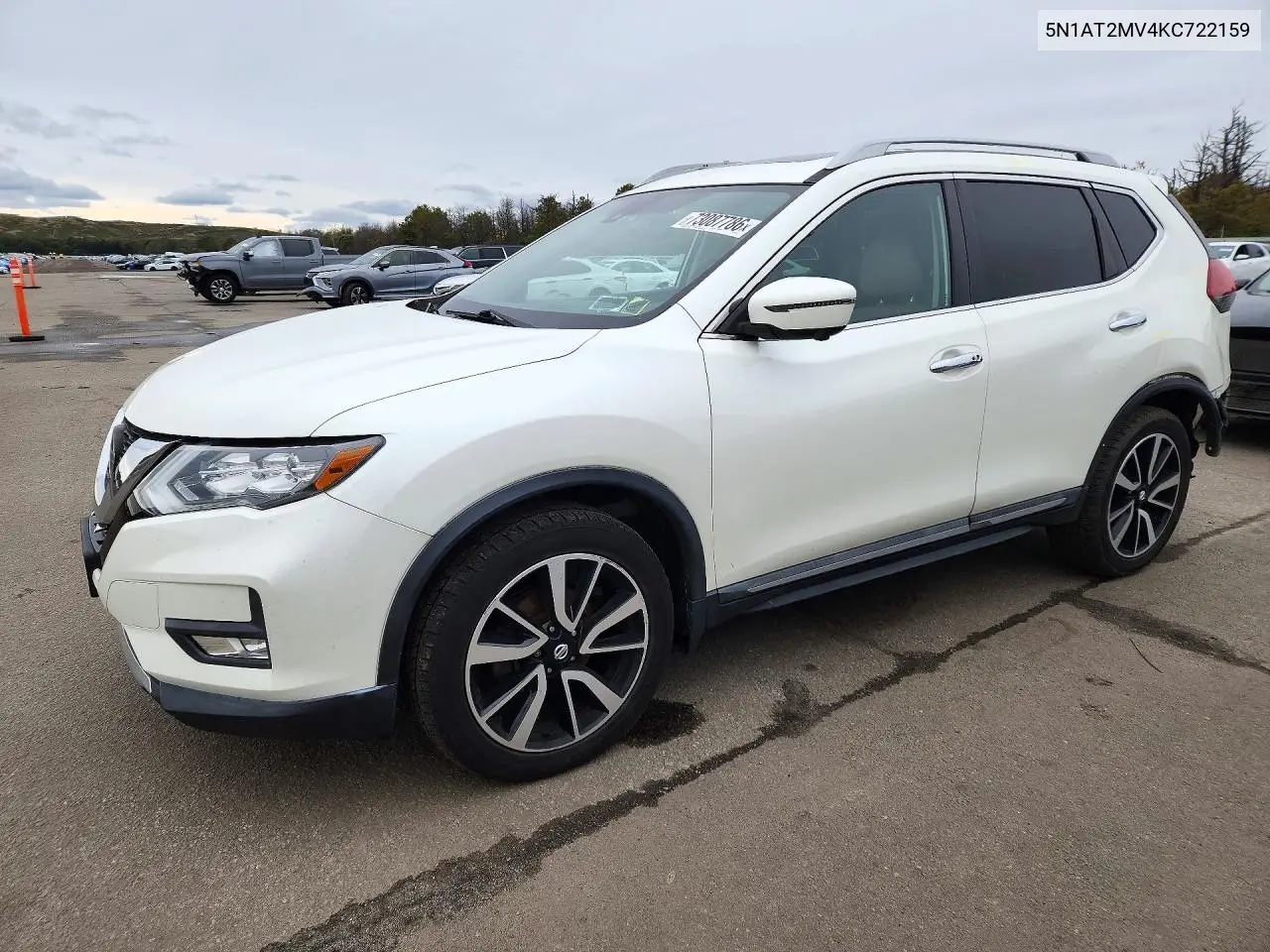NISSAN ROGUE 2019, VIN 5N1AT2MV4KC722159