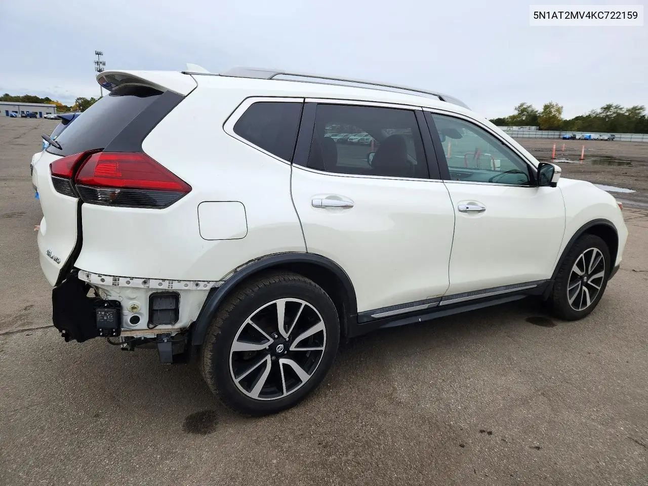 2019 NISSAN ROGUE VIN 5N1AT2MV4KC722159 — фото 3