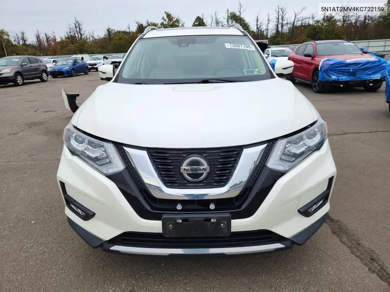 2019 NISSAN ROGUE VIN 5N1AT2MV4KC722159 — фото 5