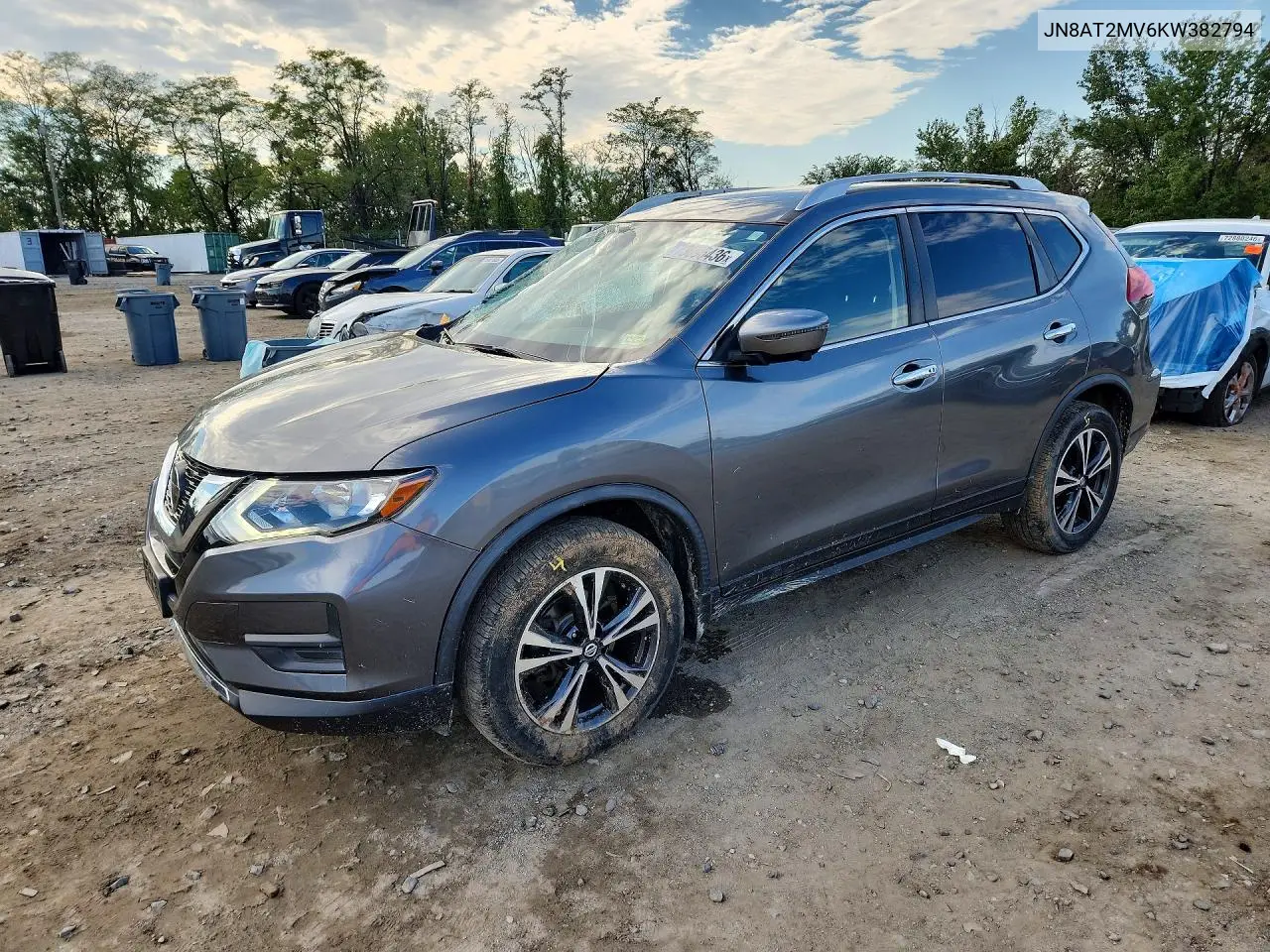 NISSAN ROGUE 2019, VIN JN8AT2MV6KW382794