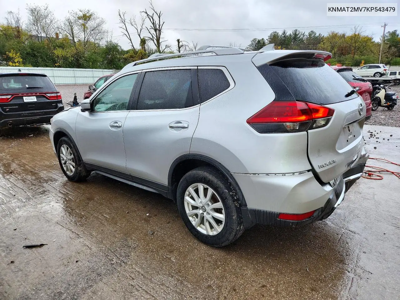 2019 NISSAN ROGUE VIN KNMAT2MV7KP543479 — фото 2