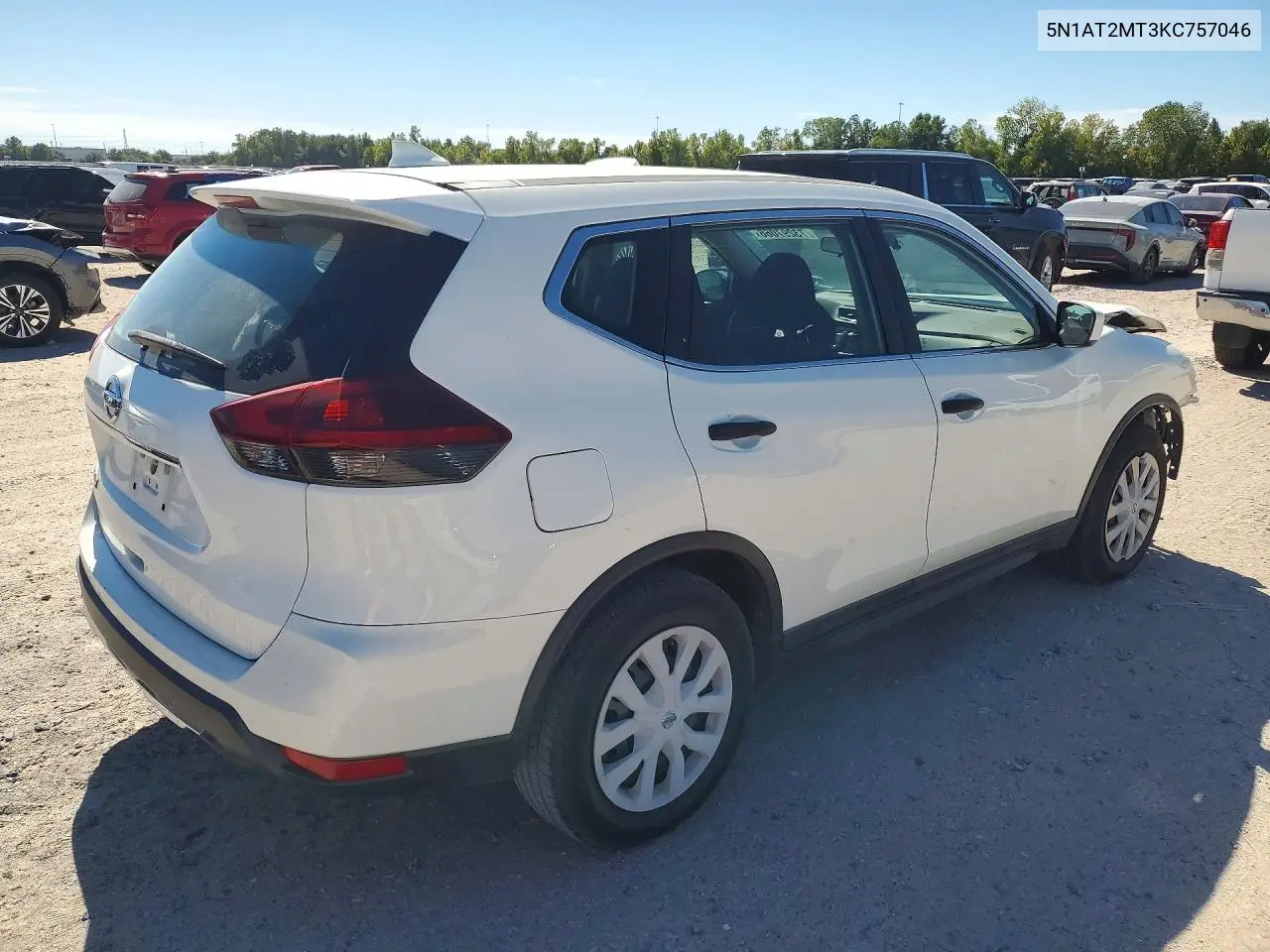 2019 NISSAN ROGUE VIN 5N1AT2MT3KC757046 — фото 3