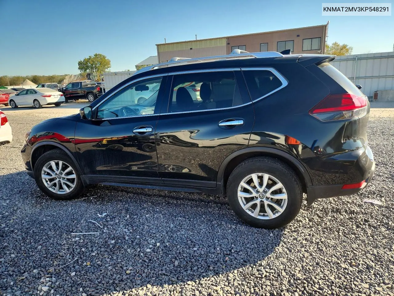 2019 NISSAN ROGUE VIN KNMAT2MV3KP548291 — фото 2