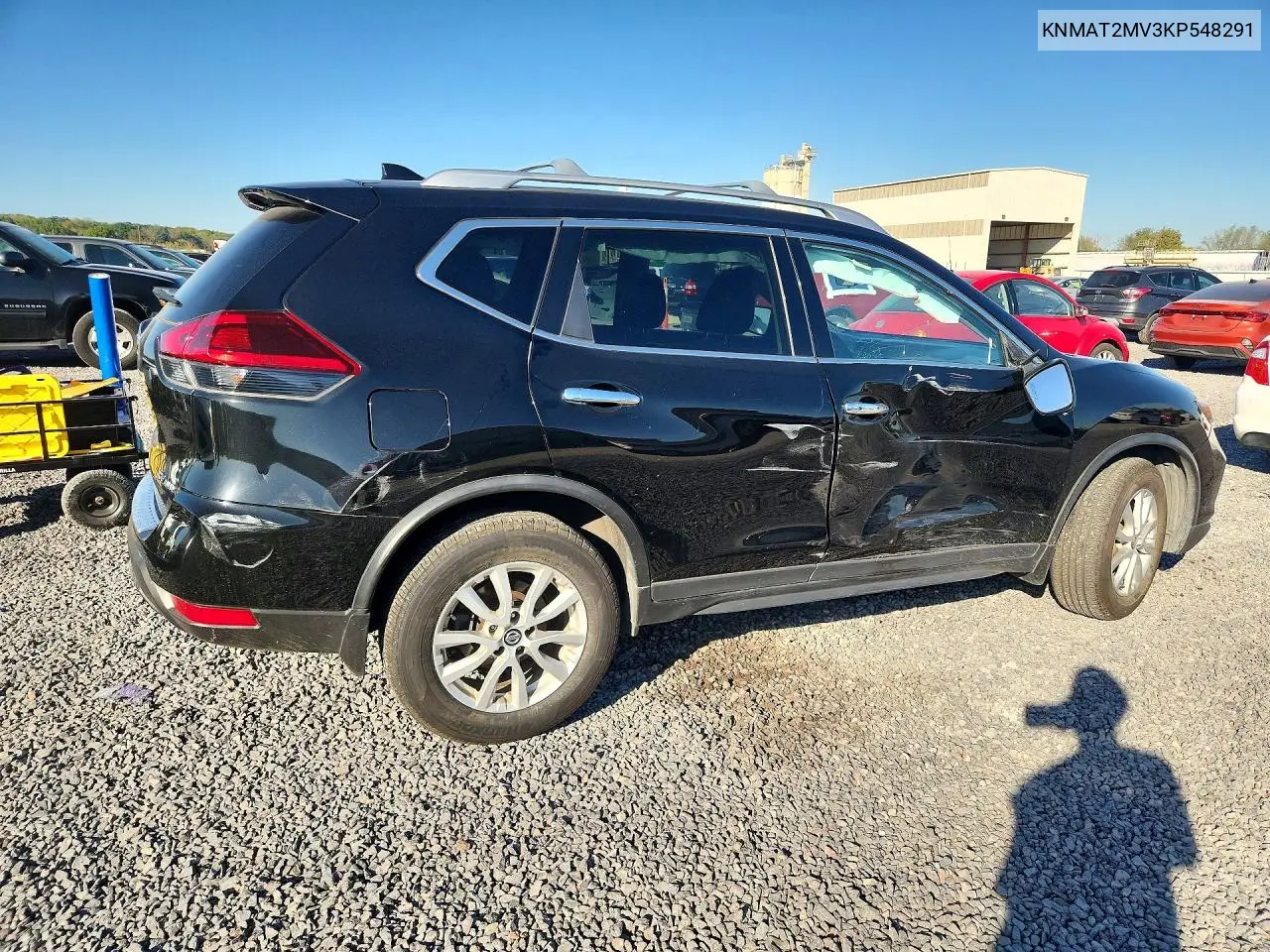 2019 NISSAN ROGUE VIN KNMAT2MV3KP548291 — фото 3