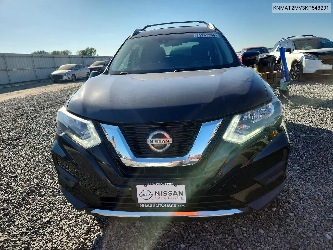 2019 NISSAN ROGUE VIN KNMAT2MV3KP548291 — фото 5