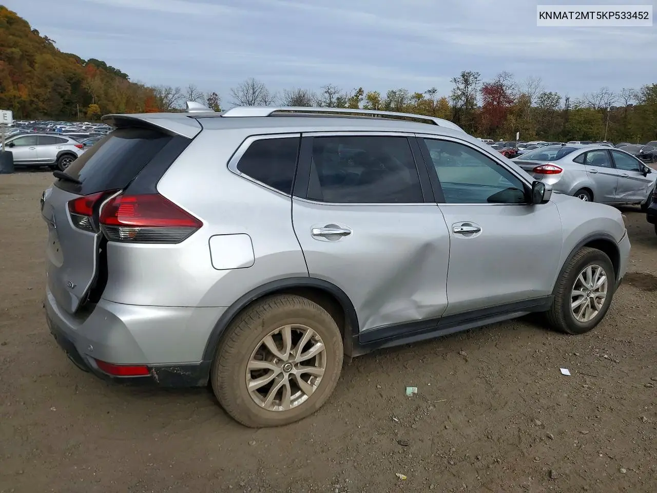 2019 NISSAN ROGUE VIN KNMAT2MT5KP533452 — фото 3