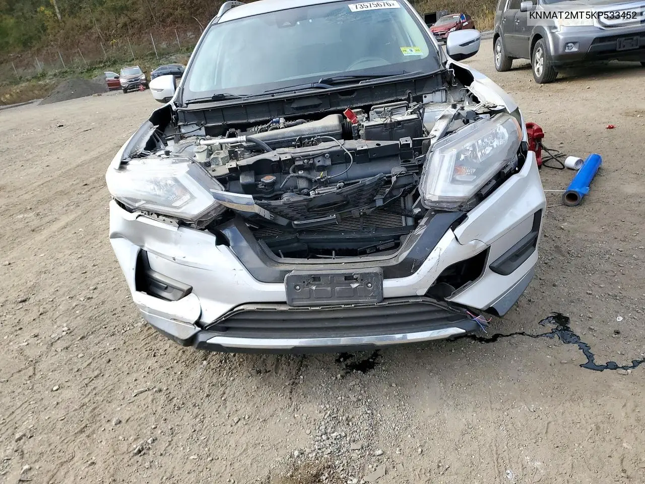 2019 NISSAN ROGUE VIN KNMAT2MT5KP533452 — фото 5