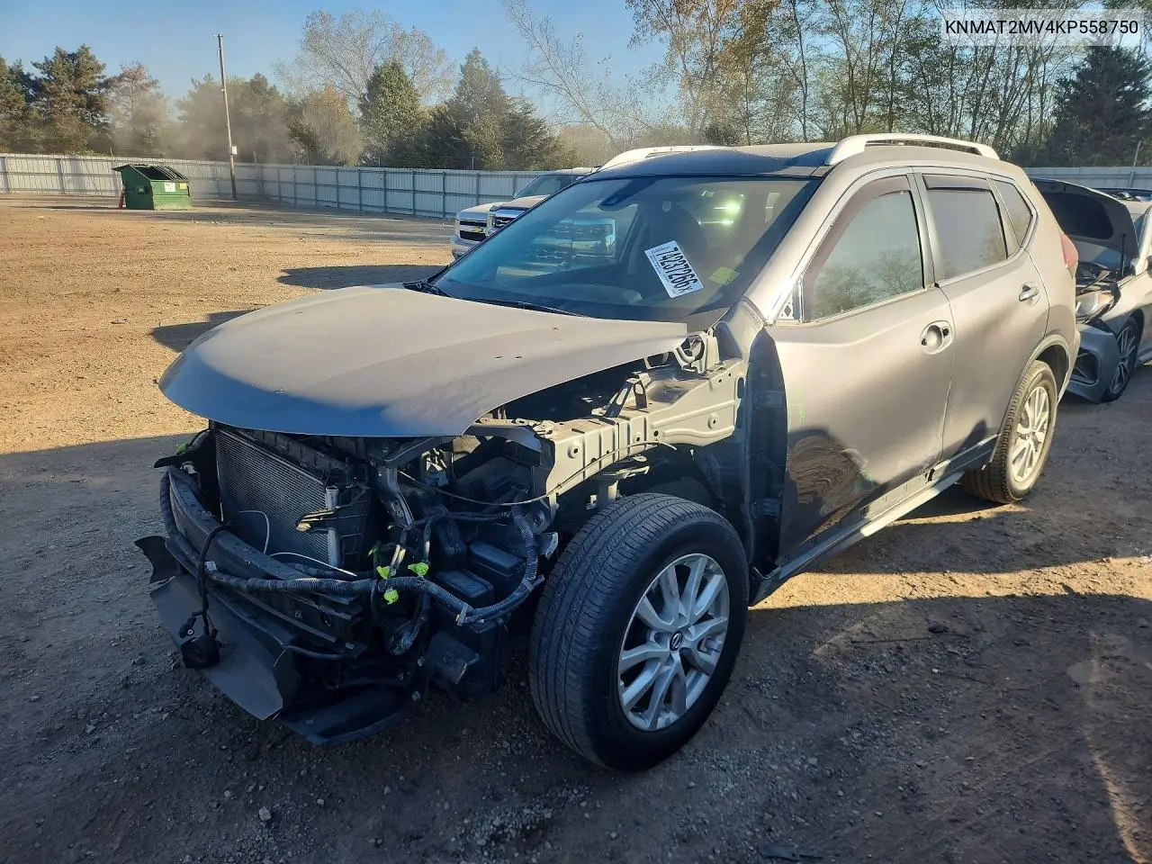 NISSAN ROGUE 2019, VIN KNMAT2MV4KP558750