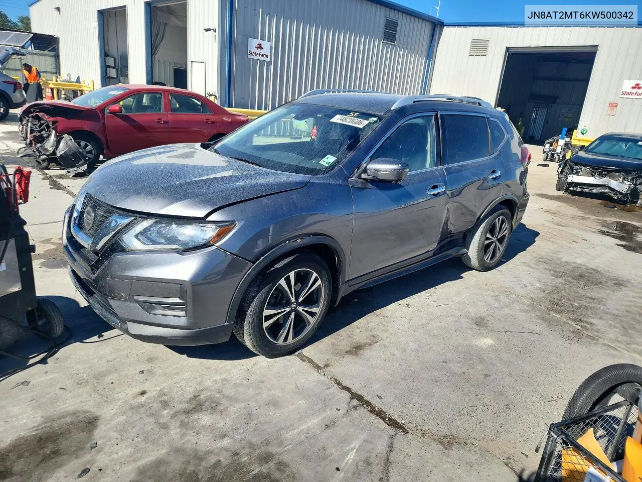 NISSAN ROGUE 2019, VIN JN8AT2MT6KW500342