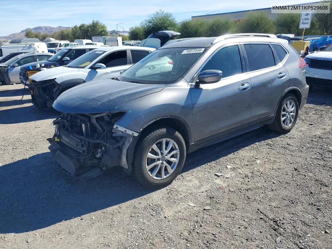 NISSAN ROGUE 2019, VIN KNMAT2MT1KP529608