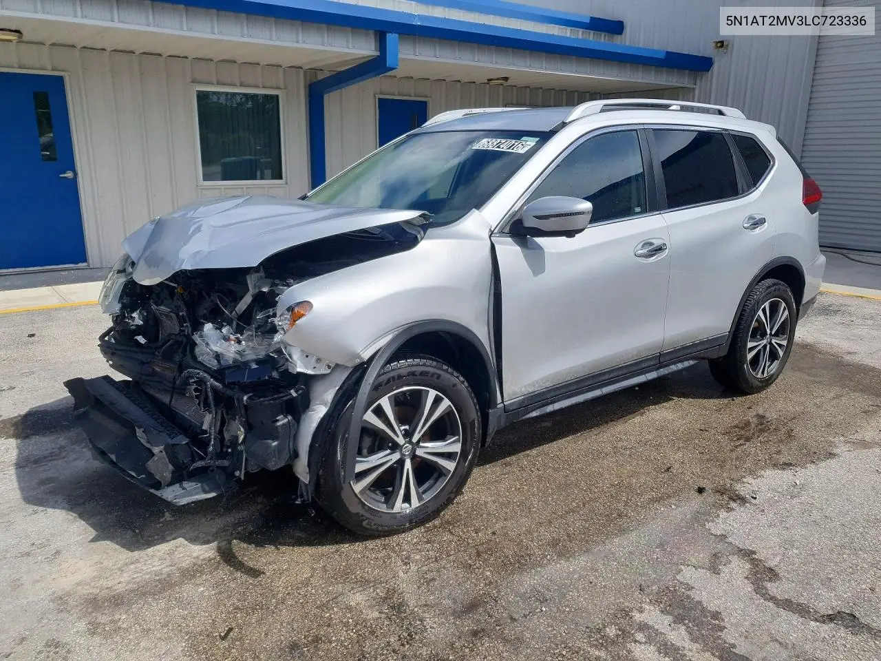 2020 NISSAN ROGUE VIN 5N1AT2MV3LC723336 — фото 2